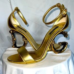 Dolce & Gabbana Heels Light Gold